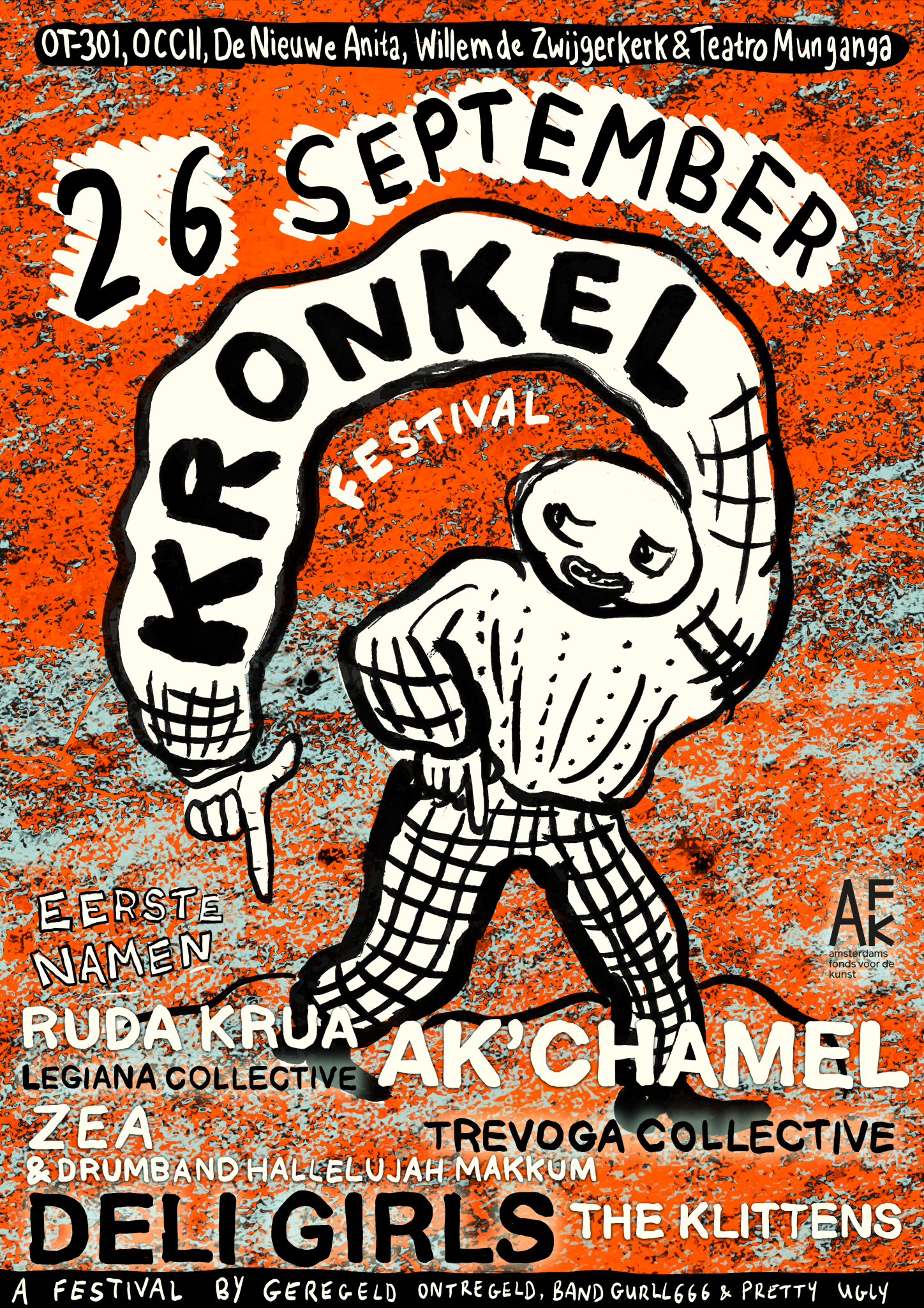 OCCII presents KRONKEL Festival (Amsterdam, September 26)
